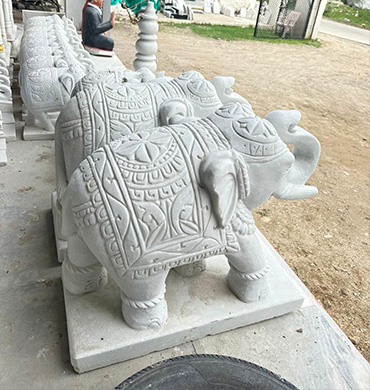 Marble Animal Statue in Rajsamand